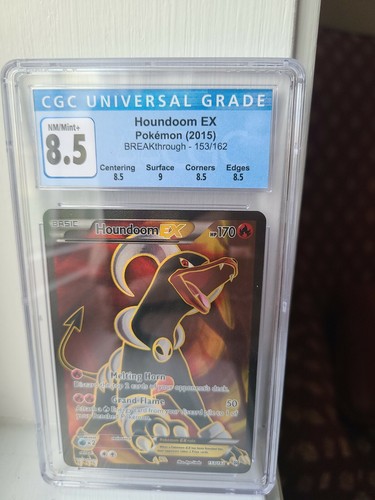 Houndoom-EX graded CGC 8.5 for sale on eBay