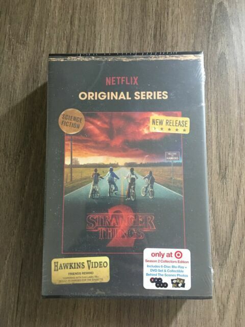 Stranger Things Season 2 Blu Ray And Dvd Collector S Edition For