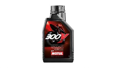 Motul 300V Factory Line 15w50 4T Fully Synthetic Motorcycle Oil 1