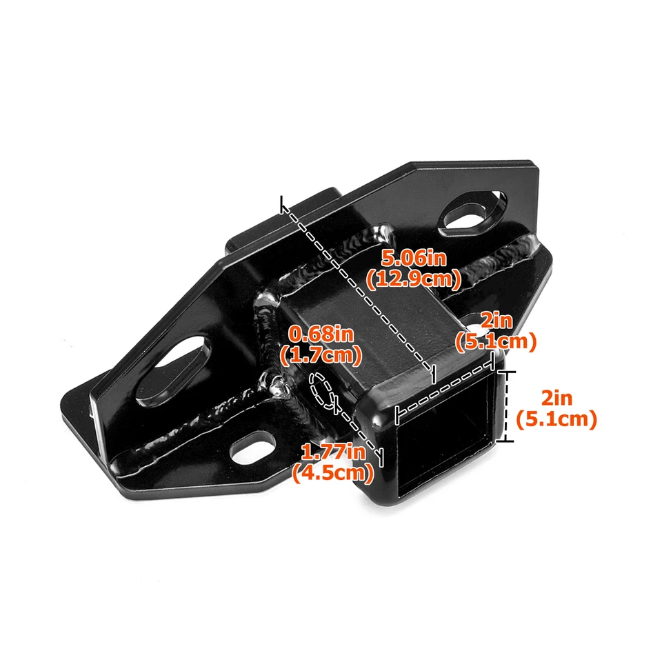 Receptor de remolque de 2" enganche de remolque trasero clase 3 para Lexus GX460 2014-2023 Foto 3 de 4