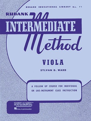Rubank Intermediate Method - Viola (Englisch) Taschenbuch