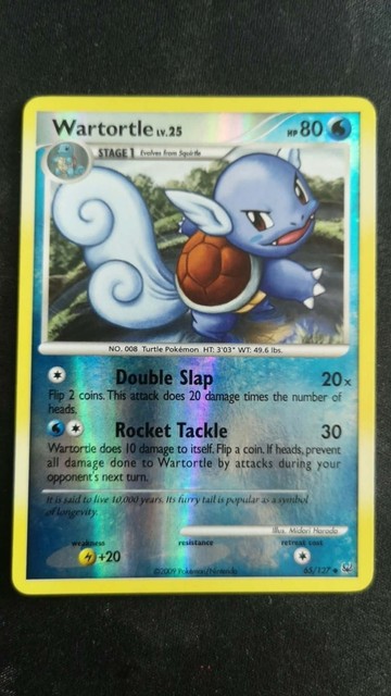 Wartortle [Reverse Holo] #65 (Platinum (2009))