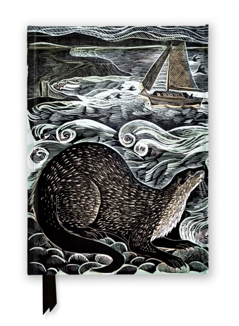 Angela Harding: Shetland Otter & Windsong (Foiled Journal) Flame Tree Studio - Image 3