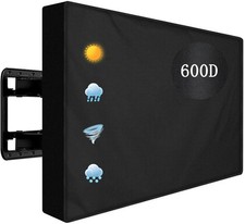 Outdoor TV Cover 40 to 43 inch Weatherproof,600D Waterproof Full Protection T...