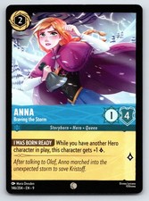 Disney Lorcana Anna - Braving the Storm Ursula's Return Common 137/204 NM