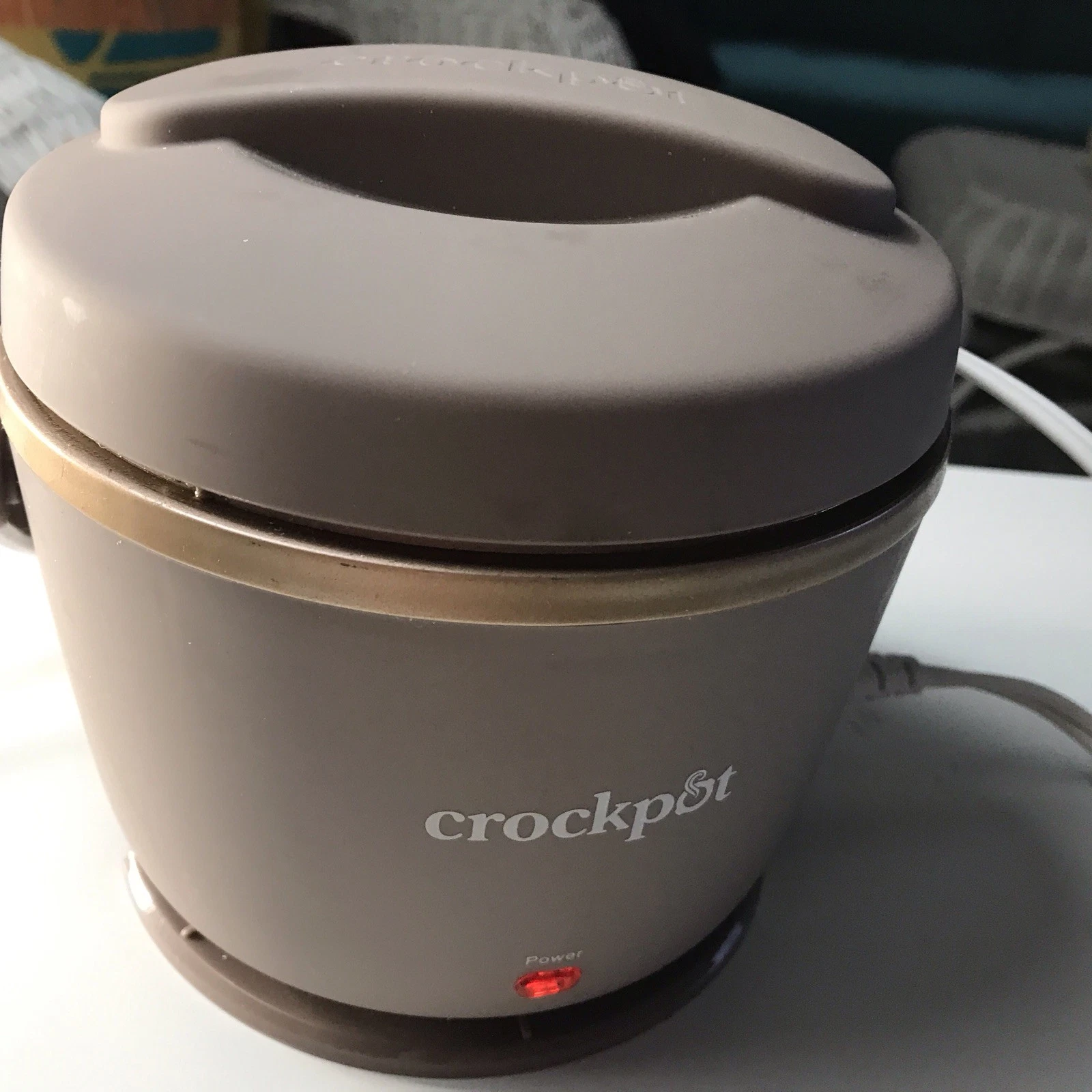 Crock-Pot 20-Ounce Electric Lunch Box, Portable Food Warmer, Blush A1