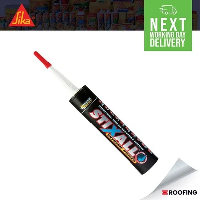 EVERBUILD STIX-ALL Extreme Power White 290ml, Adhesive, Sealant Hybrid Polymer, STIXALL
