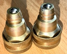 2 New CNH Hydraulic Quick Disconnect Adapter 4076-4 Qty Of 2