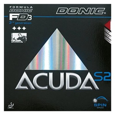 DONIC Acuda S2 Table Tennis Rubber Red Size 2.8 (AL049)