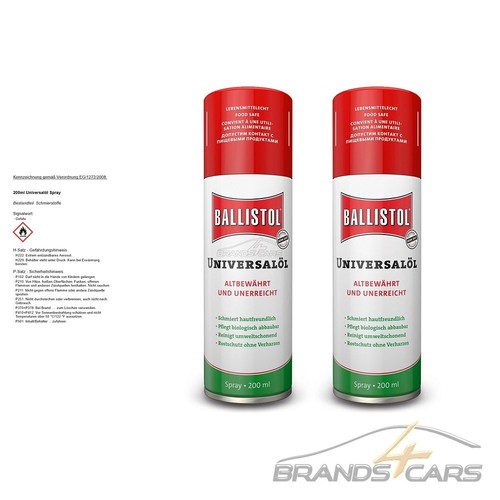 Ballistol GunCer Keramik-Waffenöl Spray 2er Set (2x 200ml) – Hochleistungs Waffenpflege Ohne Silikon & PTFE