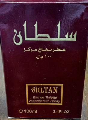 Lattafa Sultan Eau de Toilette Spray 3.4 fl oz Regular Size New in Box