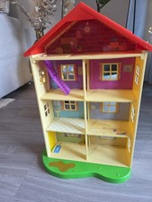 Peppa Pig Family  Friends Lights N Sounds Family House 4 Story Dollhouse Works