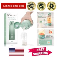 Fast Heating Portable Milk Warmer for Breast Milk  Water, 17oz Capacity