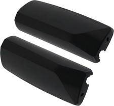 Pair Black Door Mirror Covers Set Left Right Fit for Volvo VNL