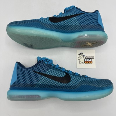 Nike Kobe 10 5AM Flight Size 9 Blue Lagoon Vapor Green 705317-403
