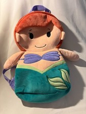 Disney Hallmark Itty Bittys Ariel Plush Toddler Backpack Little Mermaid 2019 NWO
