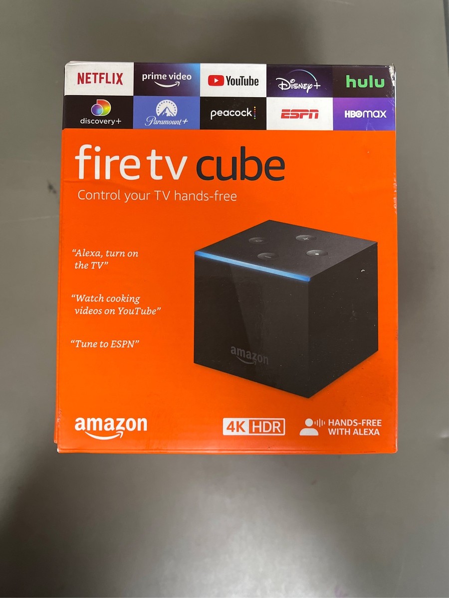 Amazon Fire TV Cube A78V3N Streaming Media Player with Voice