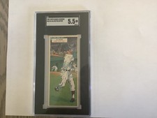 AL KALINE/CORKY VALENTINE 1955 Topps Double Headers Card #45/46 Card SGC 5.5