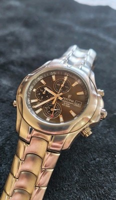Festina Chronograph 6599 Cobra / Alarm / Date / WR 100