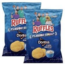 Ruffles Potato Chips Doritos Cool Ranch Flavo...