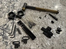 Gunsmith Parts Lot Folding Rear Sight Dovetail Ramp Front Sight LPA Lyman Hammer