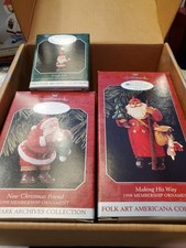 Hallmark Keepsake 1998 Collectors Club Ornaments. Includes 3 Ornaments.