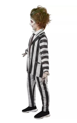 Warner Bros. Kids' Beetlejuice Beetlejuice Halloween Costume - Medlium - Picture 4 of 4
