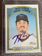 2021 Topps Heritage Minor League Edition - Jordan Balazovic Auto #179 (RC)