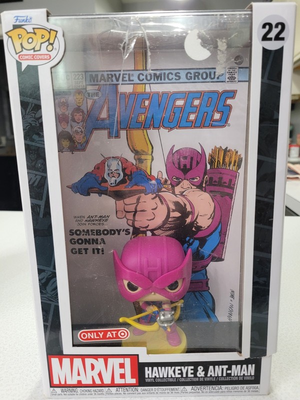 Funko Pop Comic Covers Hawkeye & Antman Target Exclusive