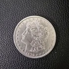 1879-P $1 Morgan Dollar 90% Silver Ungraded VF - AU Sigma Verified