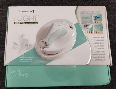 Remington Hair removal IPL6500 iLight Ultra Face Body At-Home IPL System, OBN,M2