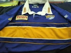 LEE JACKSON LEEDS RHINOS HOME RUGBY LEAGUE SHIRT 9 SEASON 1999/2000