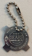 Vintage Sears Craftsman 4-Way Pocket Screwdriver Keychain Made In USA