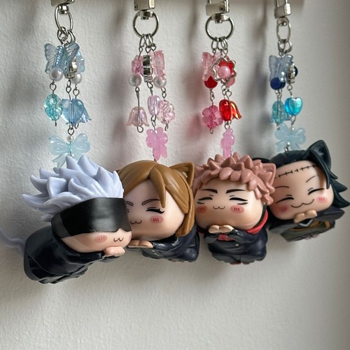 jujutsu kaisen jjk keychain /keychain/ gojo, kenjaku, nobara, yuji - Picture 1 of 5