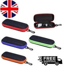 Portable Zipper Eye Glasses Sunglass Hard Case Reading Cover Box Protector Gift