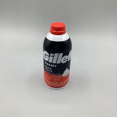Gillette Foamy Shave Foam Regular 11 OZ-NEW!!!
