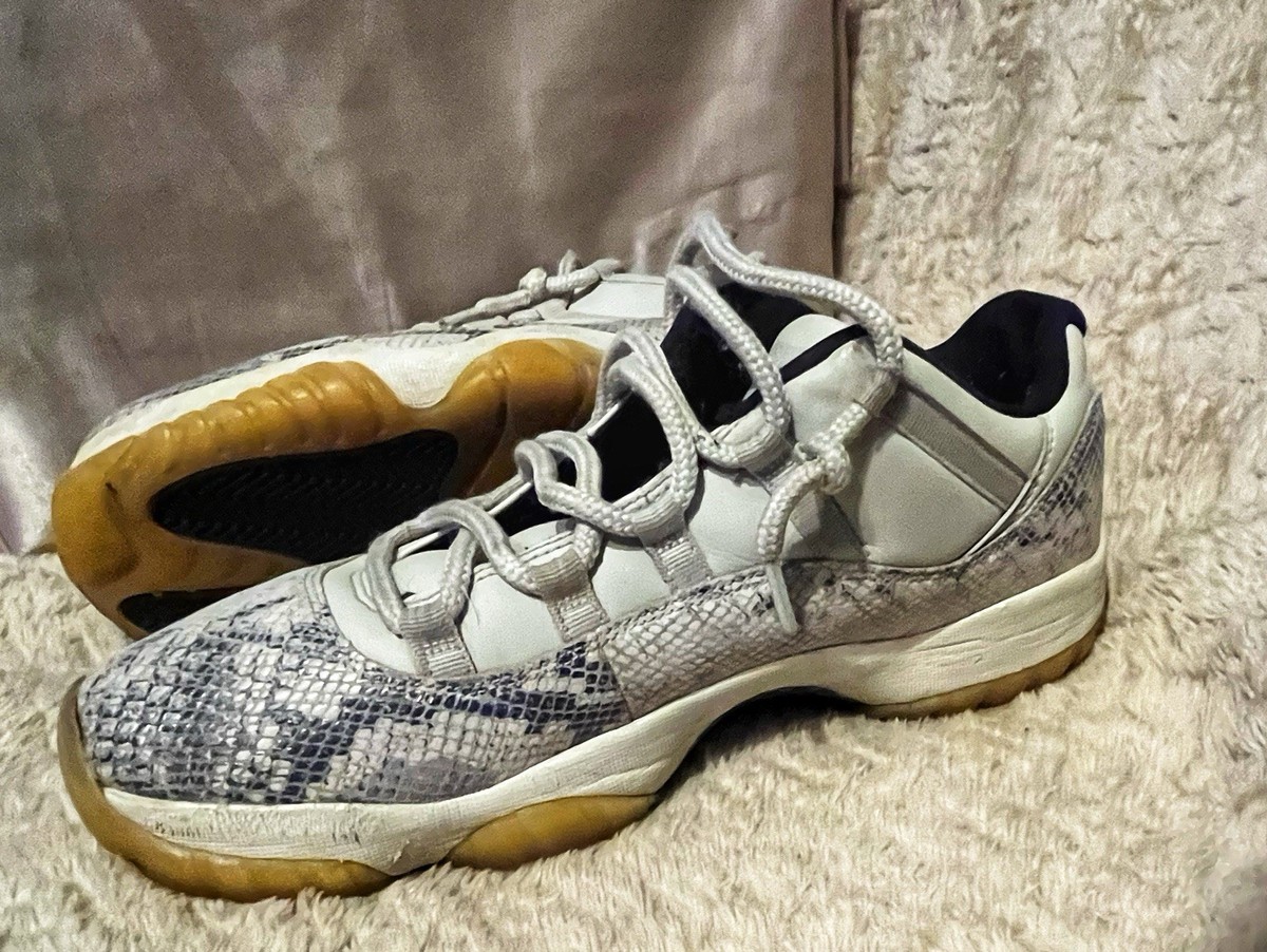 Jordan 11 Retro Low Light Bone Snakeskin 192499456595| eBay