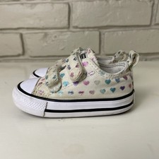 Converse All Star Toddler Size 4 Baby Sneaker Chuck Taylor Double Strap No Laces