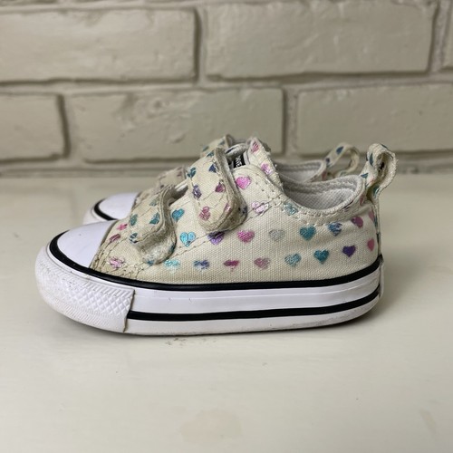 Converse All Star Toddler Size 4 Baby Sneaker Chuck Taylor Double Strap ...