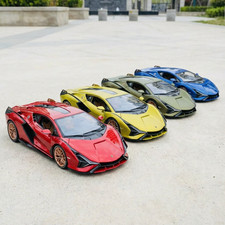 Lamborghini Sian FKP 37 Modellauto 1:18 Diecast Metall Licht Sammlermodell
