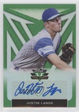 2020 Leaf Valiant Portrait Auto 1/99 Justin Lange #PA-JL1 Auto 0t3l