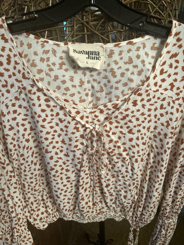 Savanna Jane Women’s Top Size Large