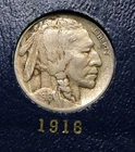 1916  Buffalo Nickel - VF+  / Very  Fine +  (SB)