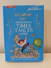 Tremendous Times Tables Games Maths Game World of David Walliams Billionare Boy 