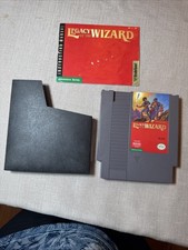 Nintendo Entertainment System (NES) - Legacy of the Wizard - w/ manual & Cover