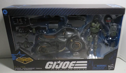 2024 Jason Shockwave Faria & Night Pursuit GI Joe Classifed Series Set Hasbro