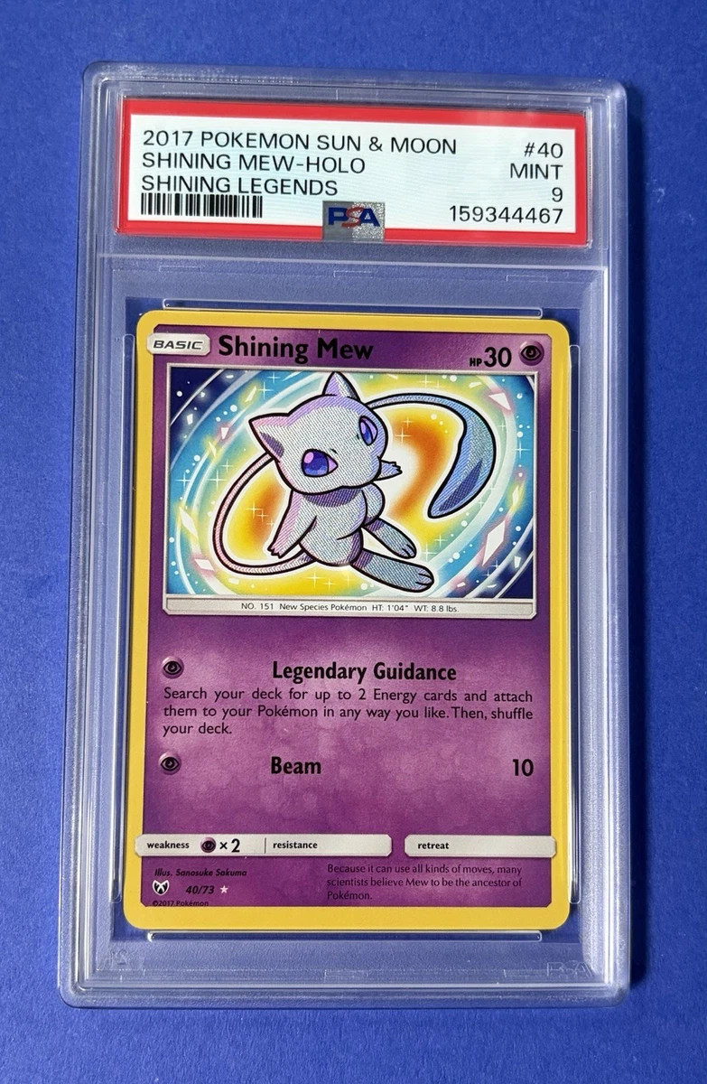 mew pokemon card ebay Mew Pokémon TCG Professional Sports Authenticator (PSA) Grade 9 Individual  Trading Card Games for sale