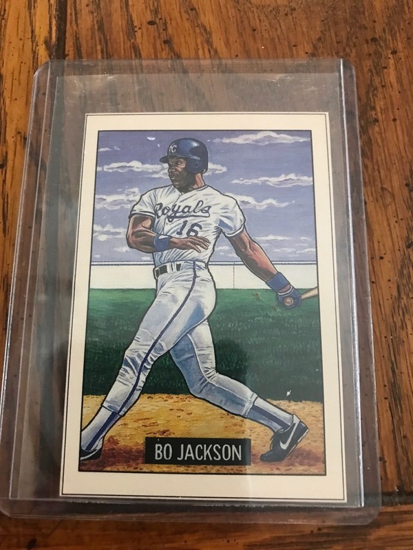 Bo Jackson 1987 Baseball Cards Magazine Baseball Card