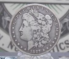 1887 "O" Morgan SILVER Dollar **NEW ORLEANS** Mint $1 #EC3 ECC&C, Inc.