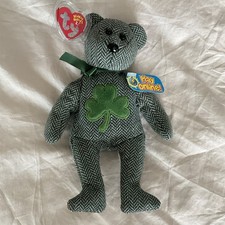 Ty Beanie Baby 2.0 “McLucky” the St. Patrick’s Day Irish Bear! *Rare* (8.5 inch)